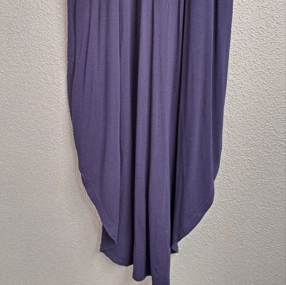 Maurices 24/7 Navy Blue Maxi Halter Dress  Size XS - Picture 2 of 5